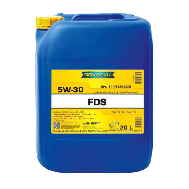 Моторное масло Ravenol FDS SAE 5W-30, 20л